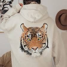 Represent Tiger Hoodie, A Bold Statement in Streetwear