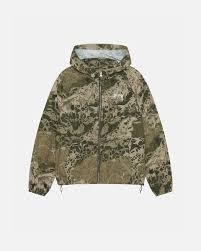 stussy camo jacket